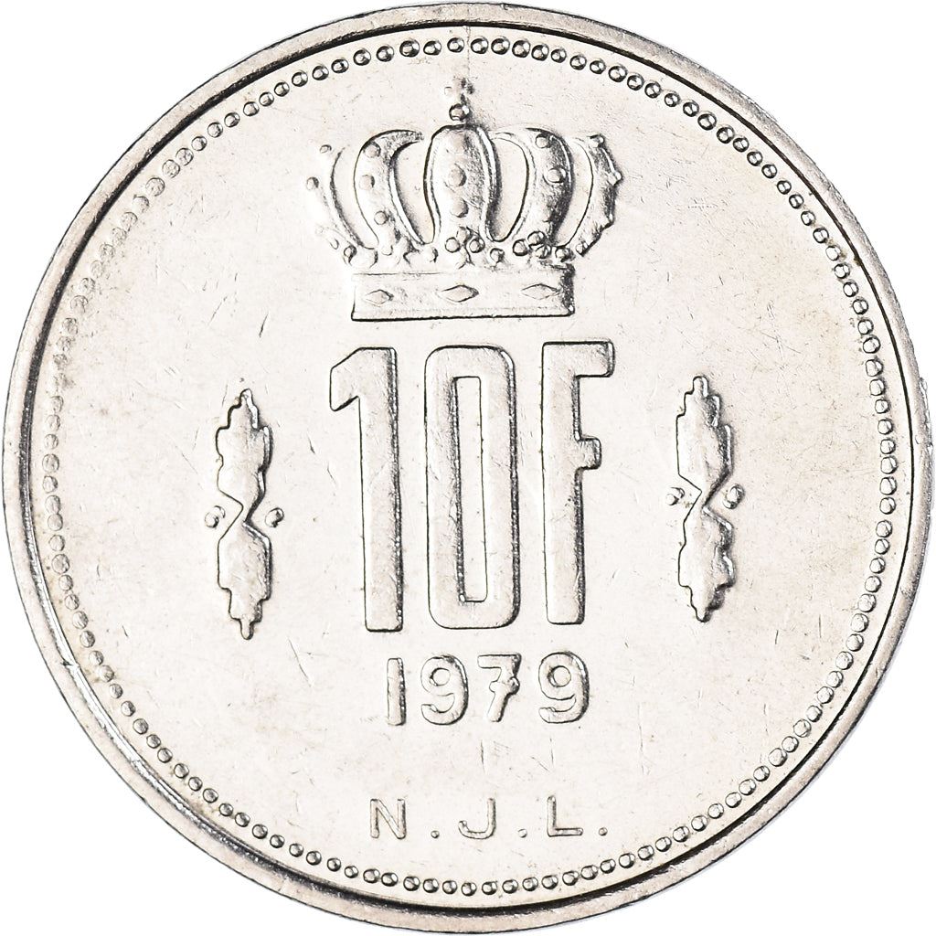 Luxembourg | 10 Francs Coin Prince Jean | KM57 | 1971 - 1980