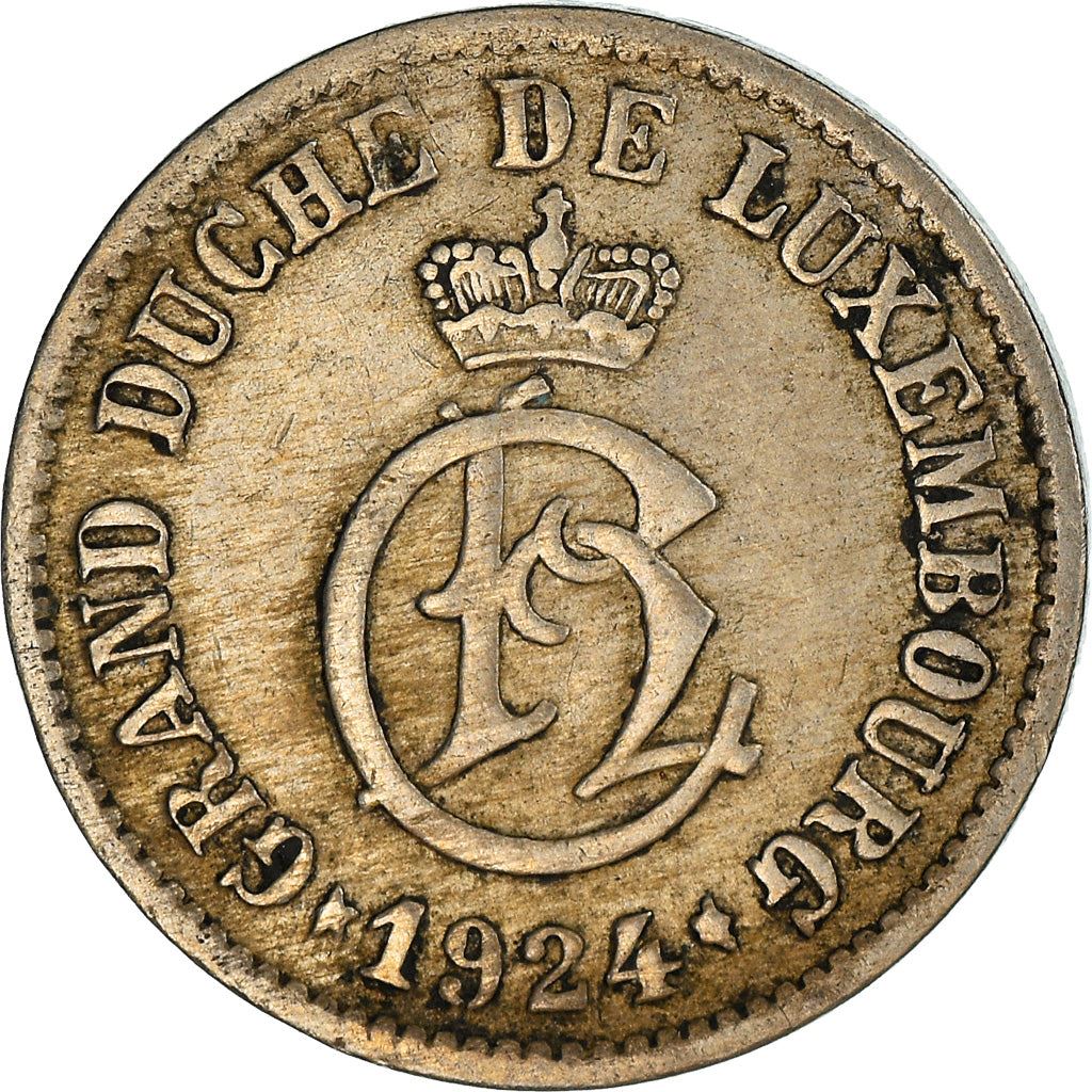 Luxembourg | 5 Centimes Coin | Charlotte | KM33 | 1924