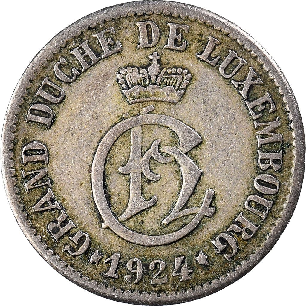 Luxembourg | 5 Centimes Coin | Charlotte | KM33 | 1924