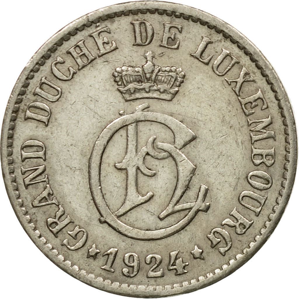 Luxembourg | 5 Centimes Coin | Charlotte | KM33 | 1924