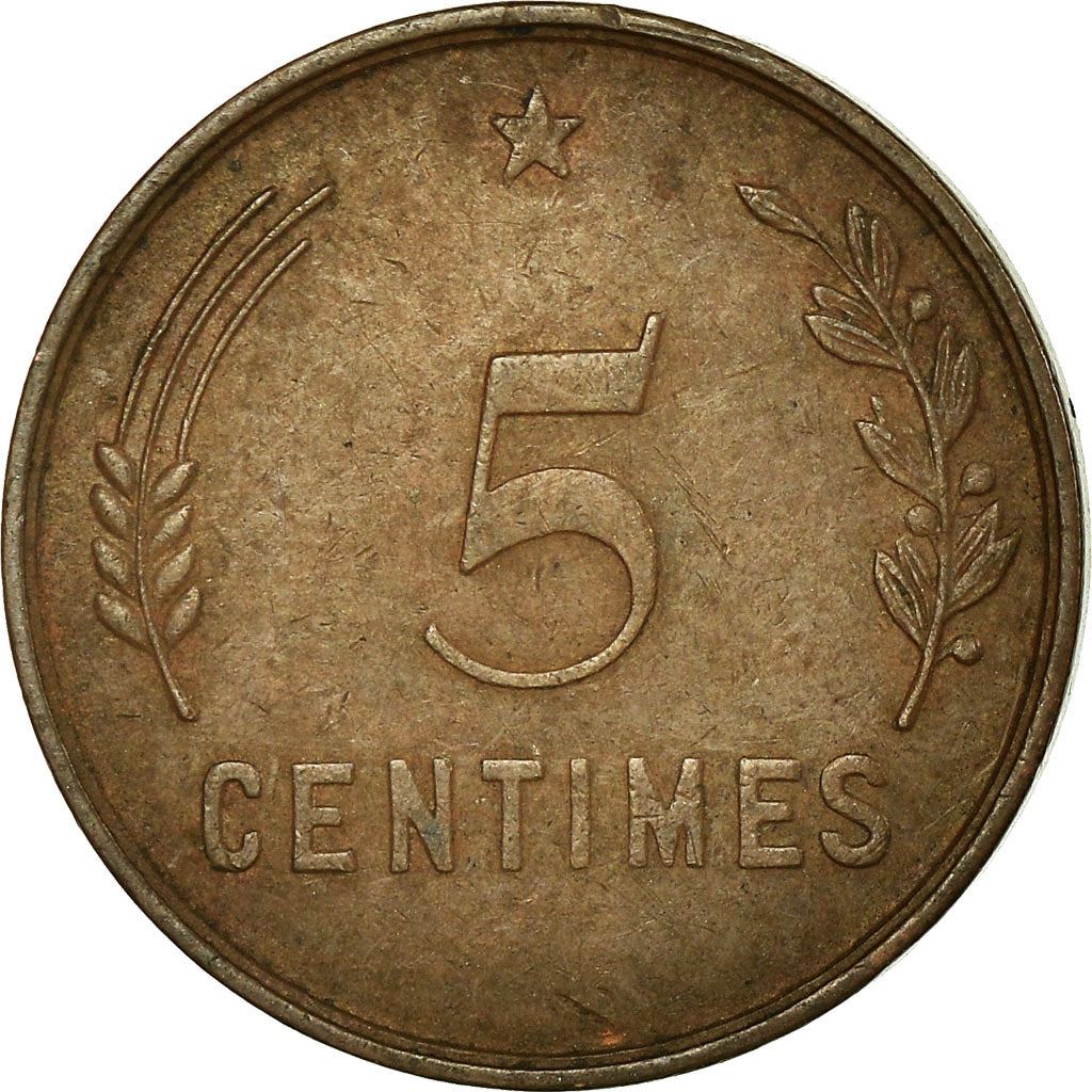 Luxembourg 5 Centimes Coin | Grand Duchess Charlotte | 1930