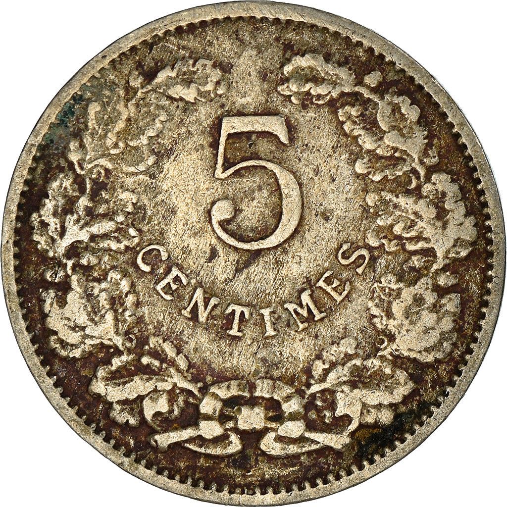 Luxembourg | 5 Centimes Coin | Guillaume IV | William IV | KM26 | 1908