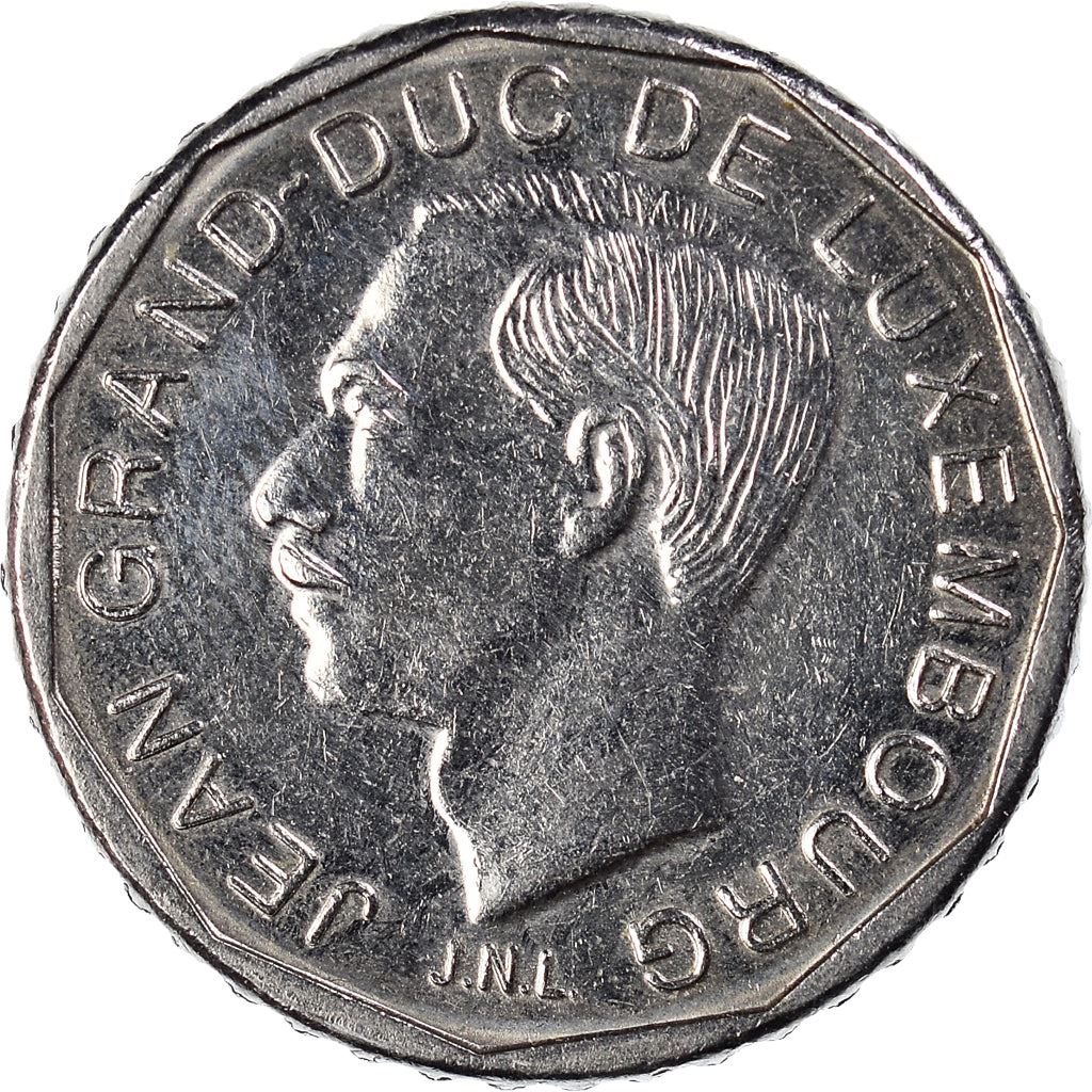 Luxembourg | 50 Francs Coin | Prince Jean | KM66 | 1989 - 1995