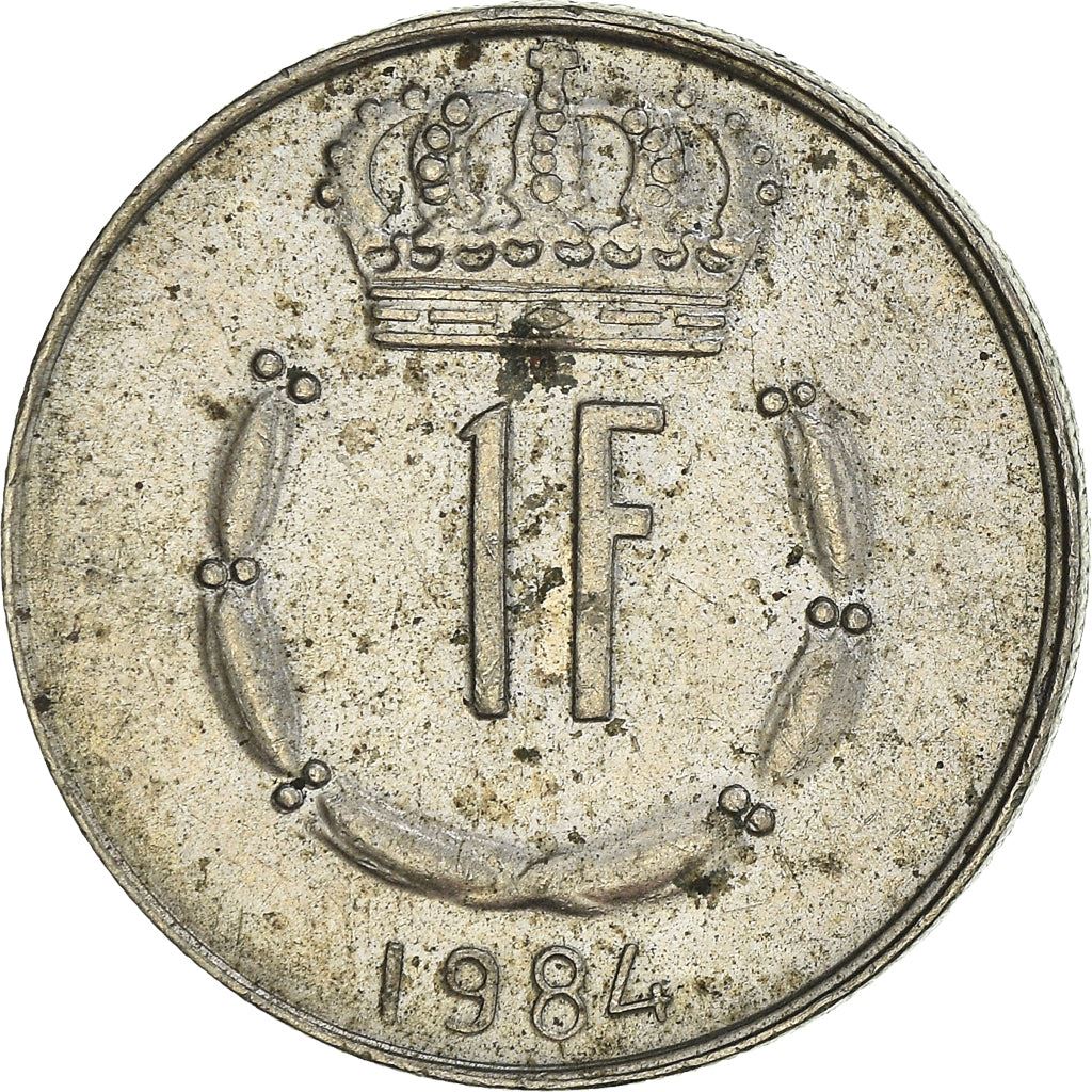 Luxembourg Coin Luxembourger 1 Franc | Prince Jean | KM55 | 1965 - 1984