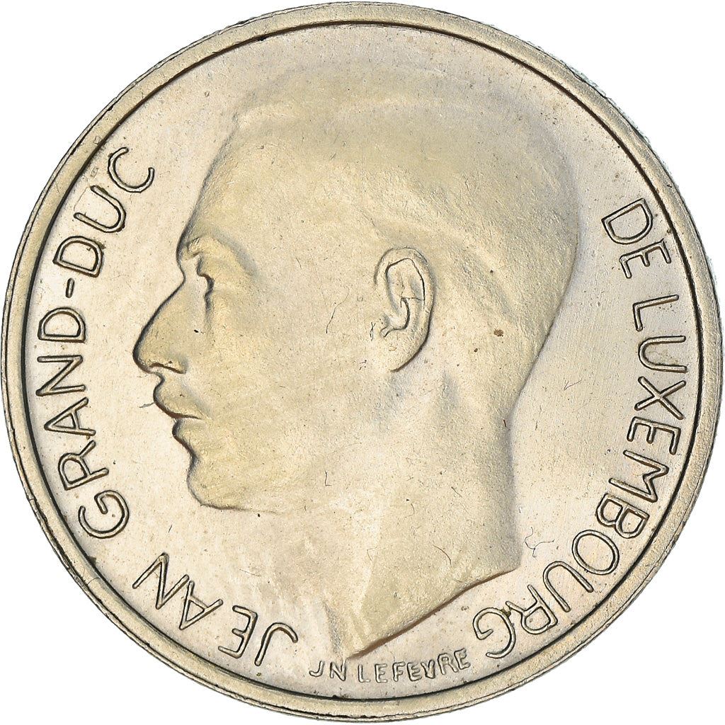 Luxembourg Coin Luxembourger 1 Franc | Prince Jean | KM55 | 1965 - 1984