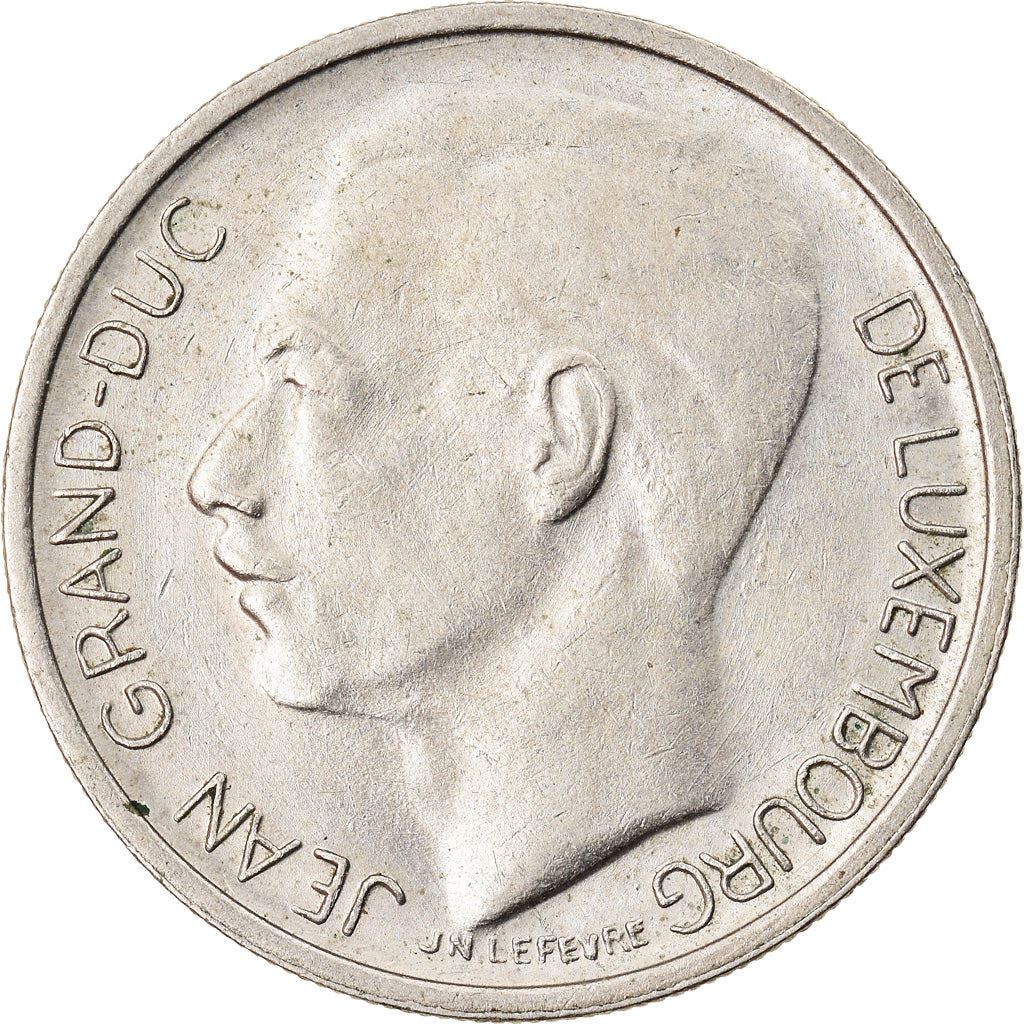 Luxembourg Coin Luxembourger 1 Franc | Prince Jean | KM55 | 1965 - 1984