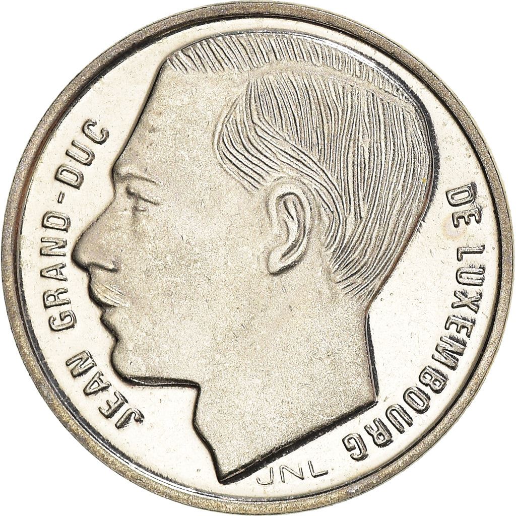 Luxembourg Coin Luxembourger 1 Franc | Prince Jean | KM63 | 1988 - 1995