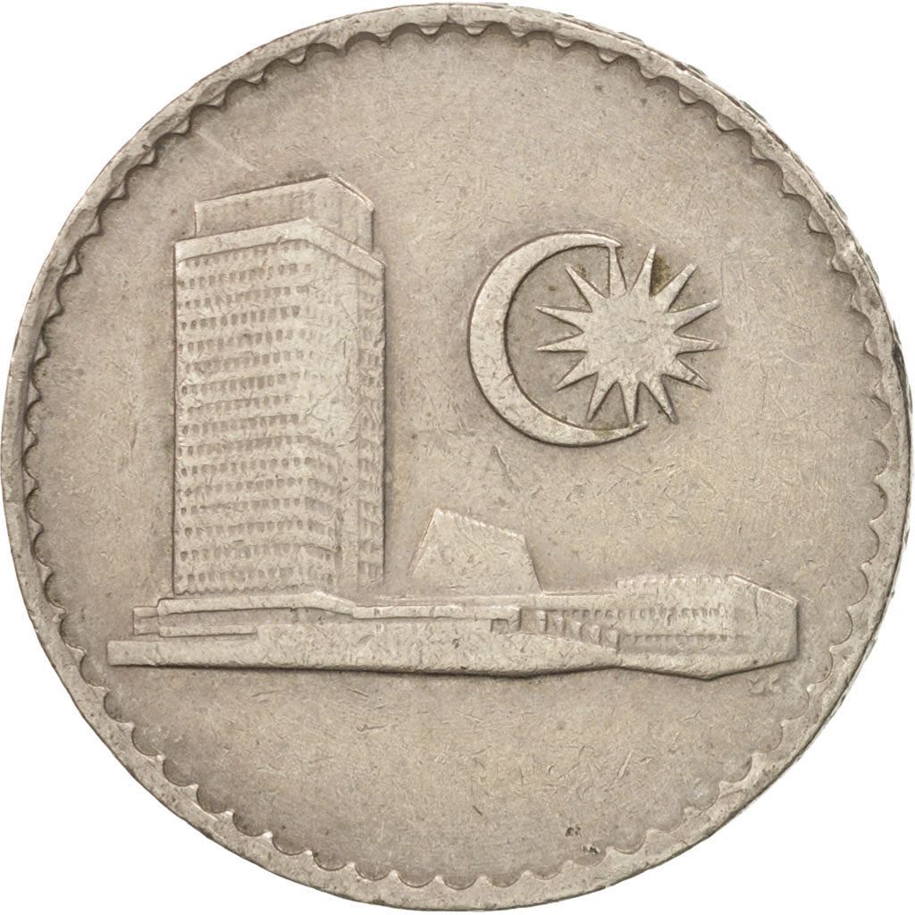 Malaysia | 50 Sen Coin | Parliament house | Km:5 | 1967 - 1988