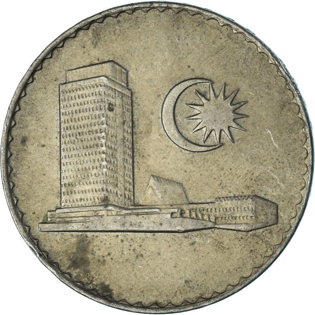 Malaysia | 50 Sen Coin | Parliament house | Km:5 | 1967 - 1988