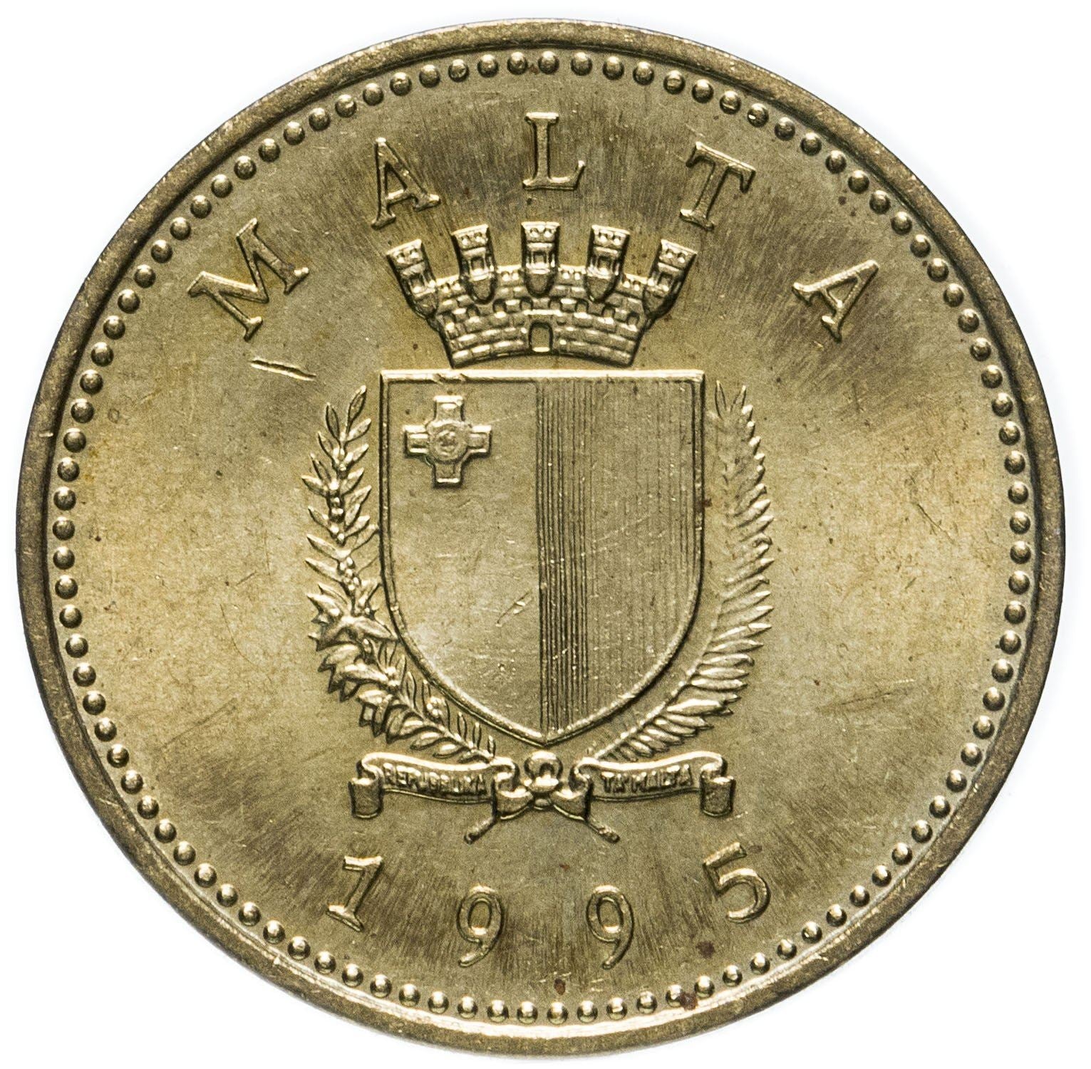 Malta Coin Maltese 1 Cent | Weasel | KM93 | 1991 - 2007