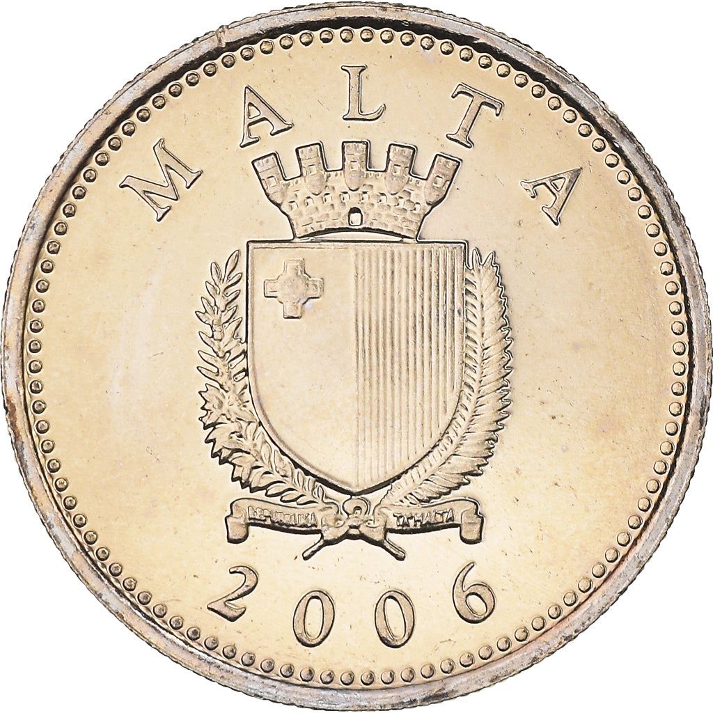 Malta Coin Maltese 10 Cents | Mahi Mahi Fish | KM96 | 1991 - 2007