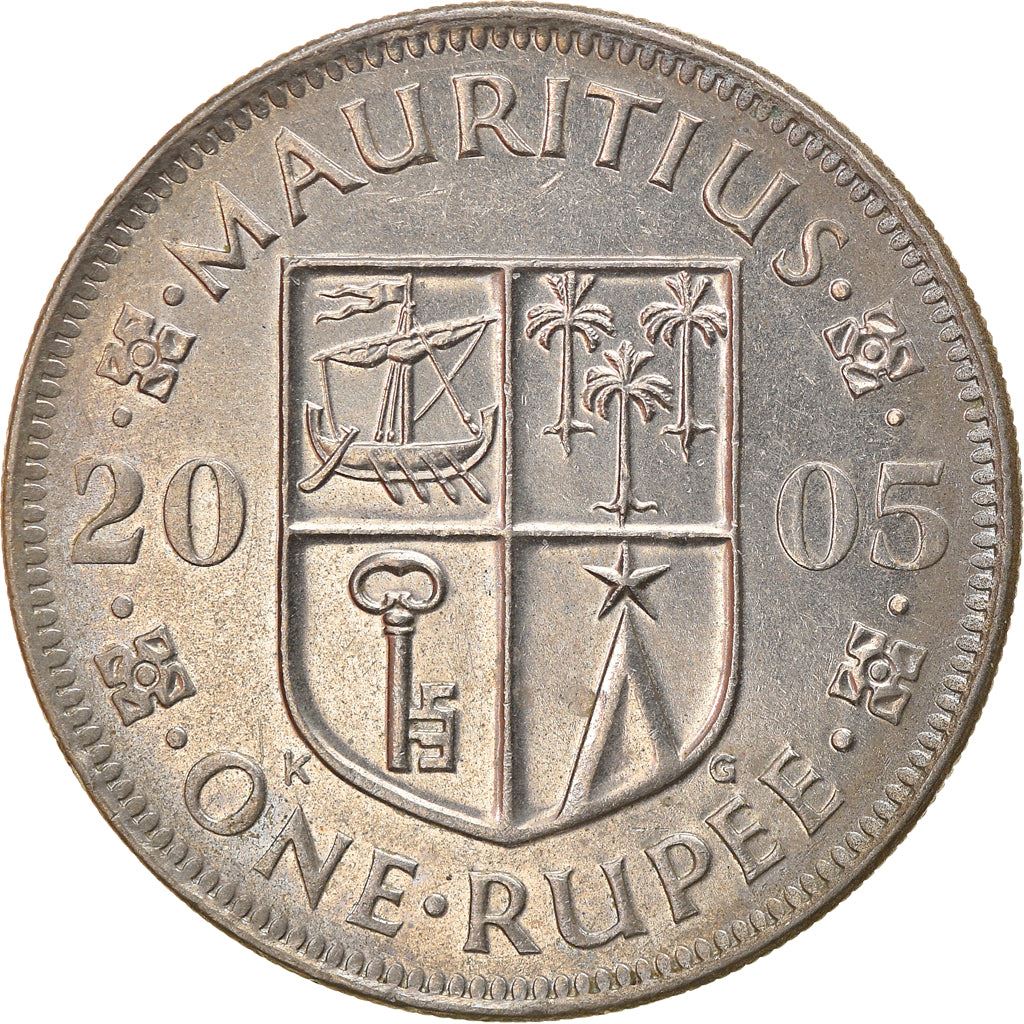 Mauritius 1 Rupee Coin | KM55 | 1987 - 2010