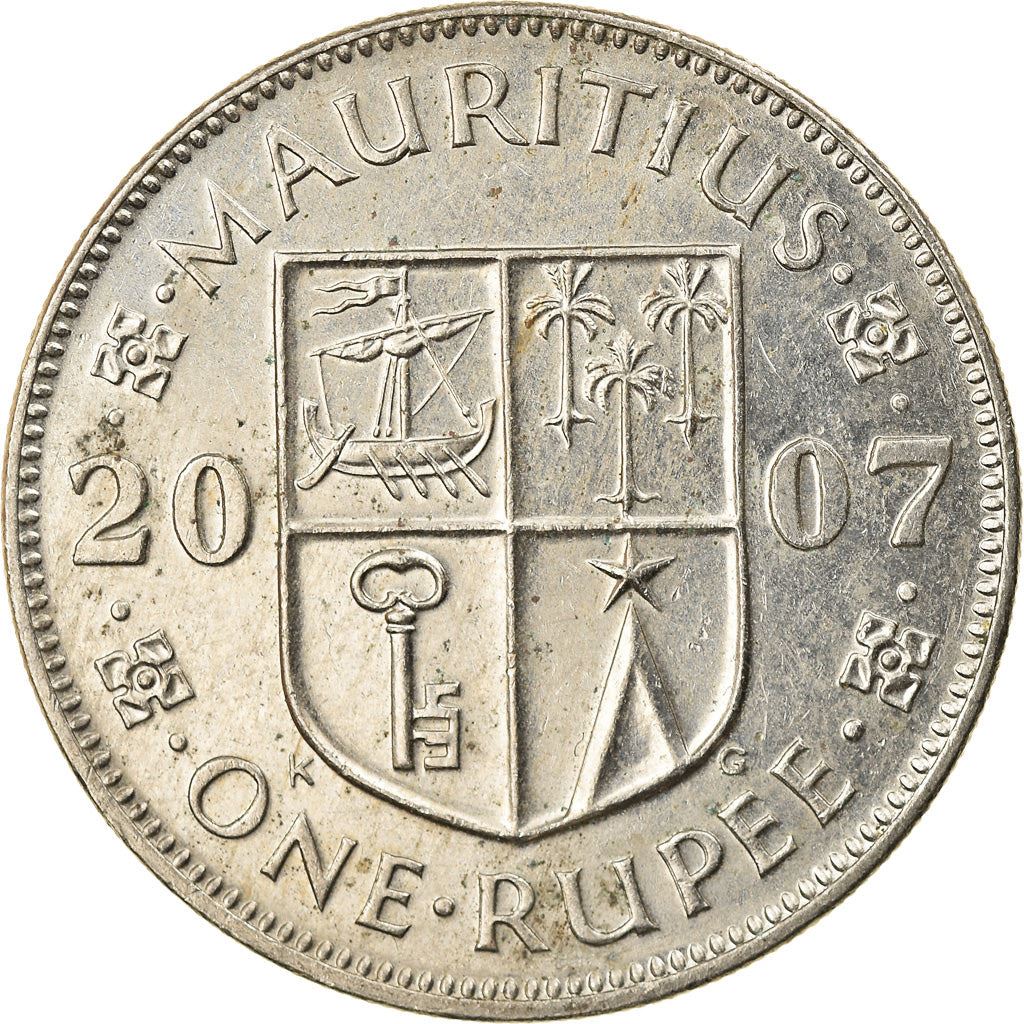 Mauritius 1 Rupee Coin | KM55 | 1987 - 2010