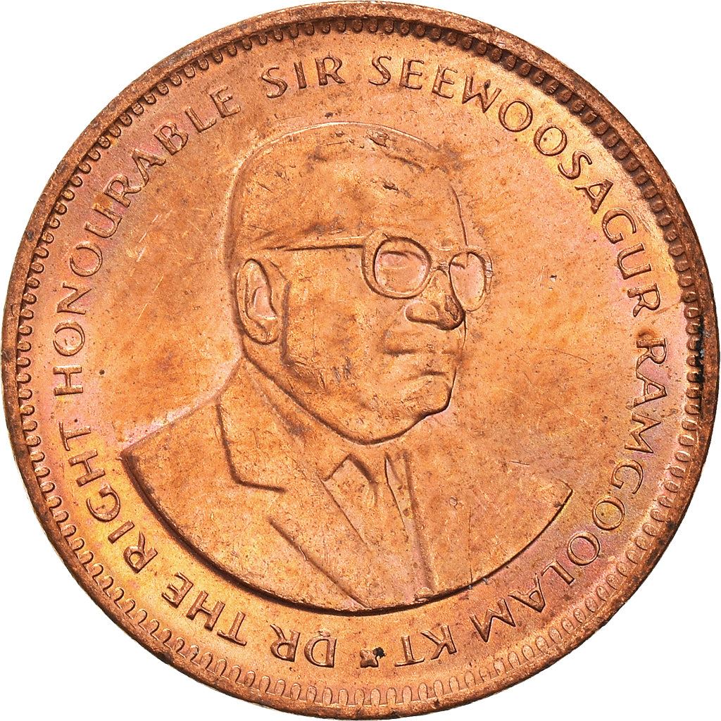 Mauritius 5 Cents - Seewoosagur Ramgoolam | KM52 | 1987 - 2023