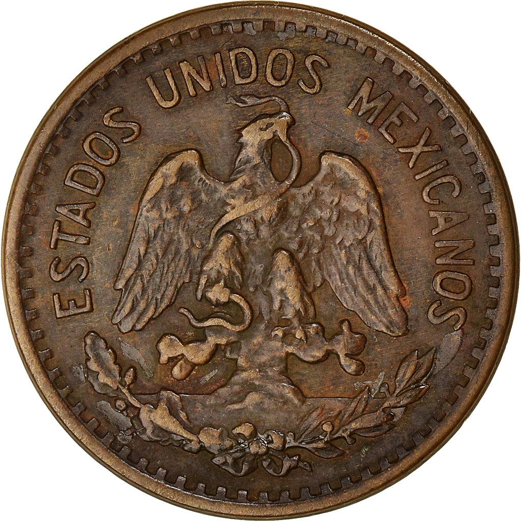 Mexico 1 Centavo | Estados Unidos Mexicanos | Encina Coin | KM415 | 1905 - 1949