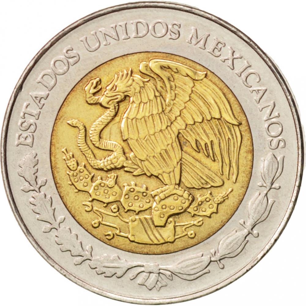 Mexico 1 Nuevo Peso | Anillo de la Aceptación | Acceptance Ring Coin | KM550 | 1992 - 1995