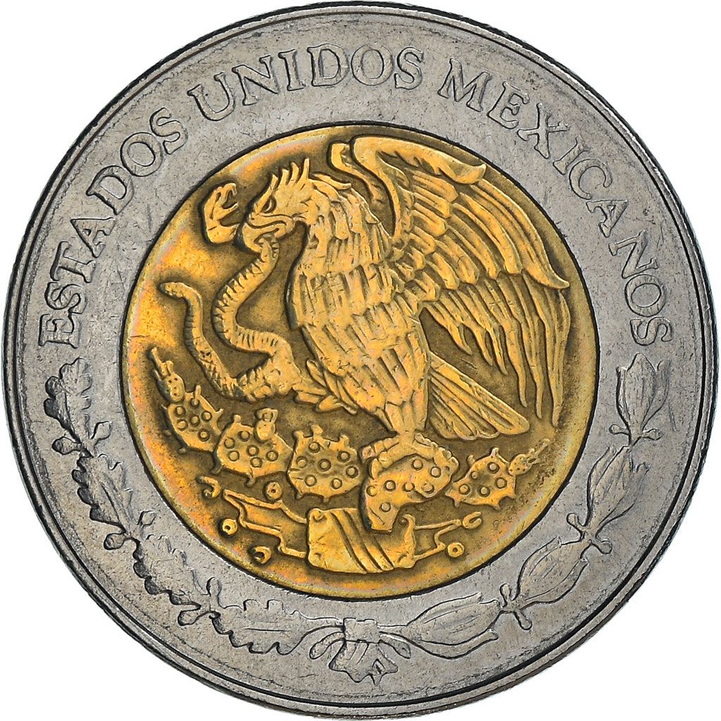 Mexico 1 Nuevo Peso | Anillo de la Aceptación | Acceptance Ring Coin | KM550 | 1992 - 1995