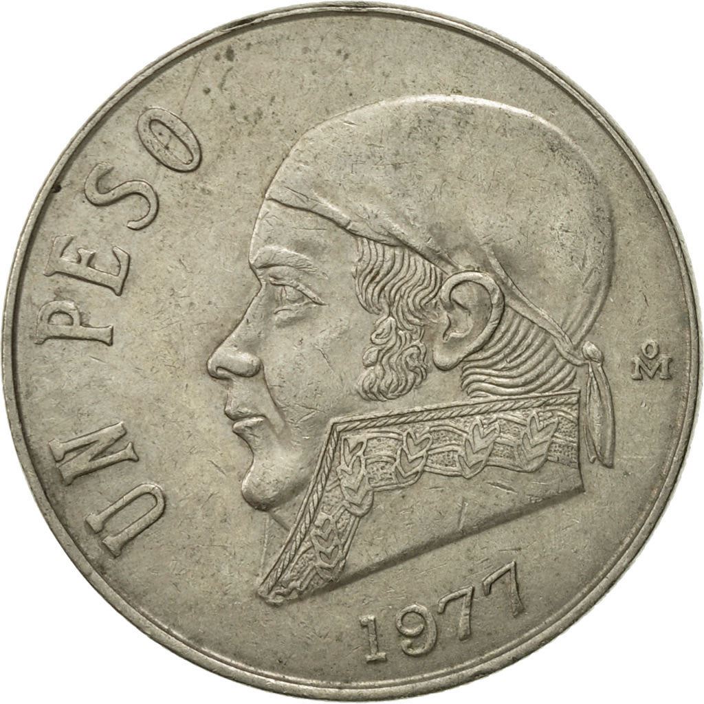 Mexico 1 Peso | José Maria Teclo Morelos y Pavón | Eagle Coin | KM460 | 1970 - 1983