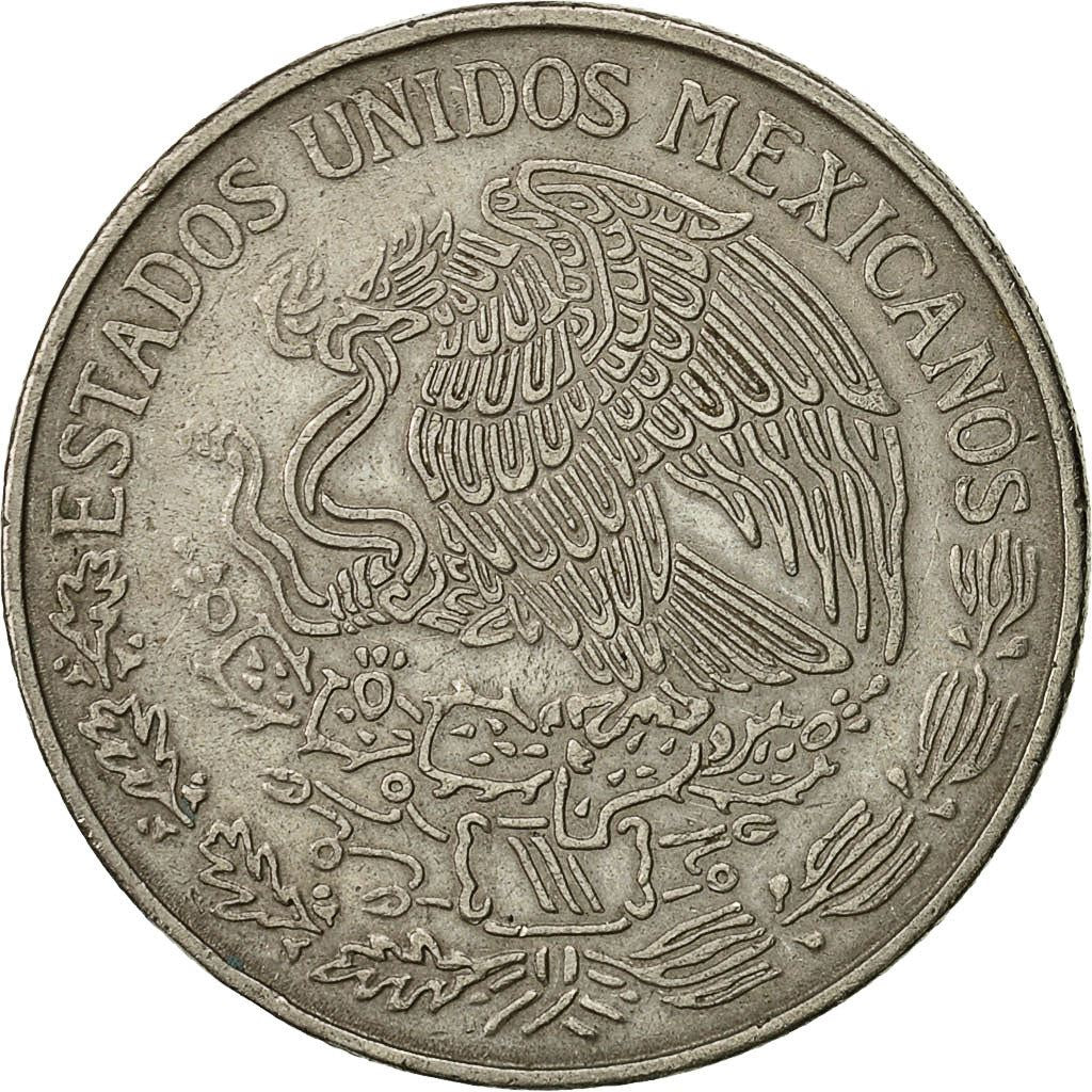 Mexico 1 Peso | José Maria Teclo Morelos y Pavón | Eagle Coin | KM460 | 1970 - 1983