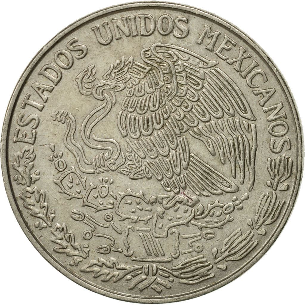 Mexico 1 Peso | José Maria Teclo Morelos y Pavón | Eagle Coin | KM460 | 1970 - 1983