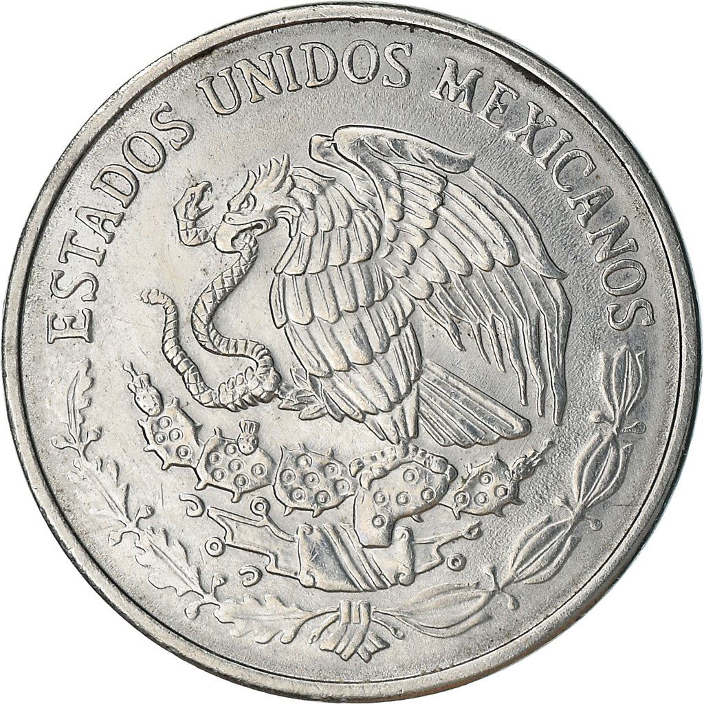 Mexico 10 Centavos | Mexico emblem | Eagle | Aztec calendar Coin | KM547 | 1992 - 2009