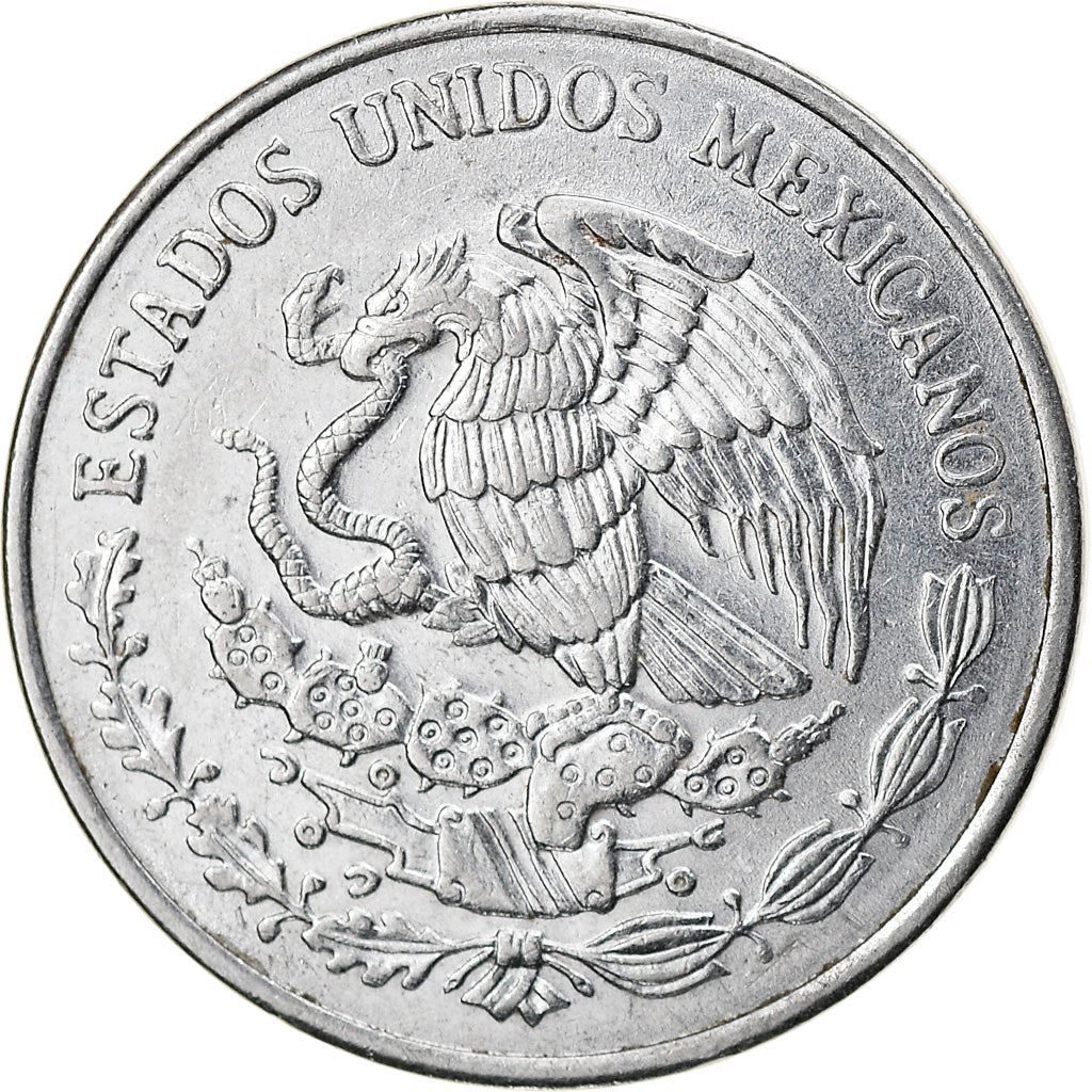 Mexico 10 Centavos | Mexico emblem | Eagle | Aztec calendar Coin | KM547 | 1992 - 2009