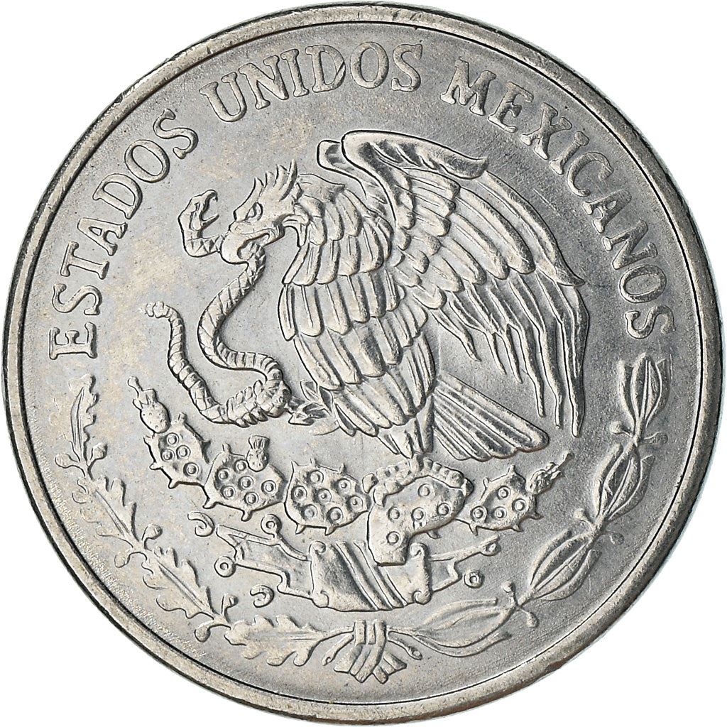 Mexico 10 Centavos | Mexico emblem | Eagle | Aztec calendar Coin | KM547 | 1992 - 2009