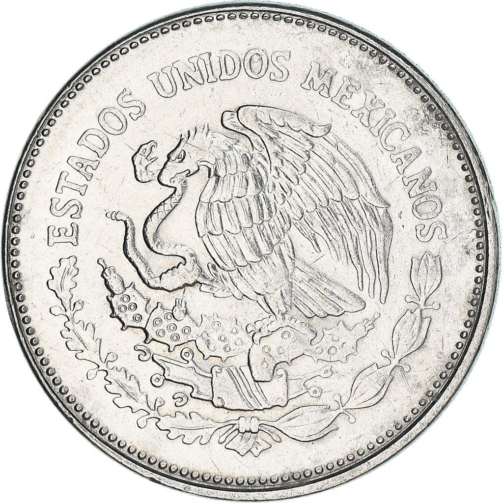 Mexico 10 Pesos | Miguel Hidalgo y Costilla | Eagle | Snake Coin | KM512 | 1985 - 1990