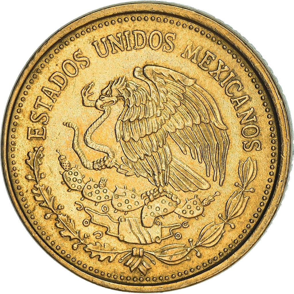 Mexico 100 Pesos | Venustiano Carranza Garza | Eagle | Shield Coin | KM493 | 1984 - 1992