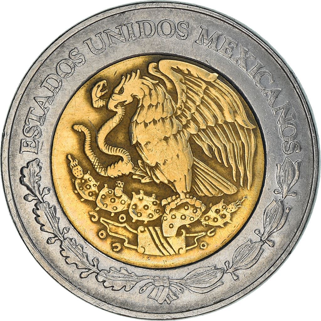 Mexico 2 Pesos | Aztec calendar | Piedra del Sol Coin | KM604 | 1996 - 2021