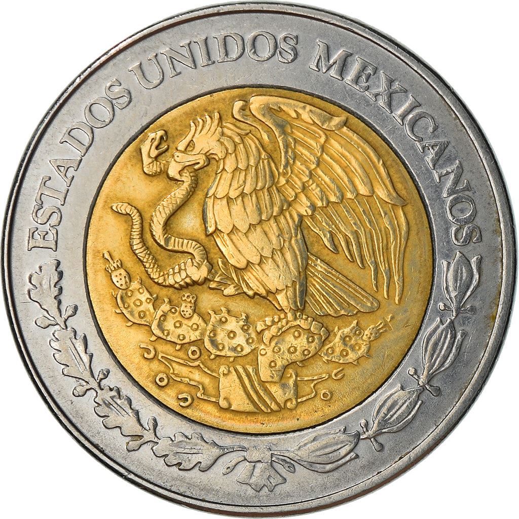 Mexico 2 Pesos | Aztec calendar | Piedra del Sol Coin | KM604 | 1996 - 2021