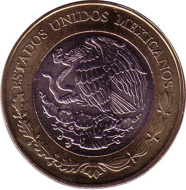 Mexico | 20 Pesos Coin | Toma de Zacatecas | La Bufa mountain | KM979 | 2014