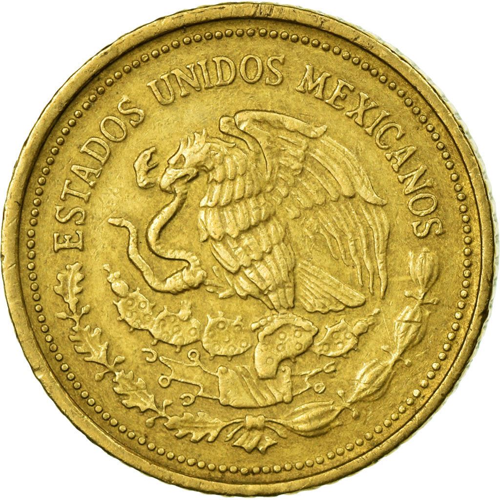 Mexico 20 Pesos | Guadalupe Victoria | Golden Eagle | Snake Coin | KM508 | 1985 - 1990