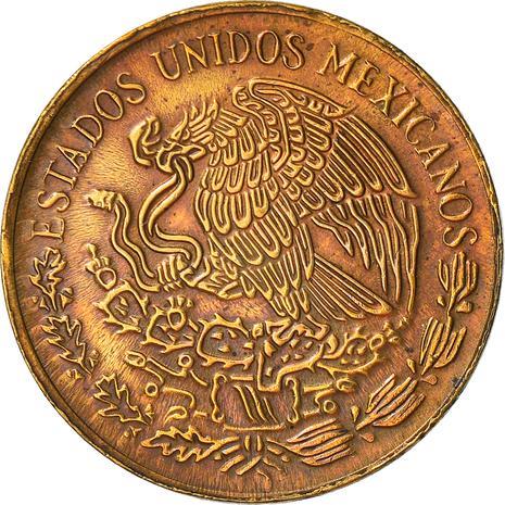 Mexico 5 Centavos | Eagle | Snake | Josefa Ortiz de Domínguez Coin | KM427 | 1970 - 1976