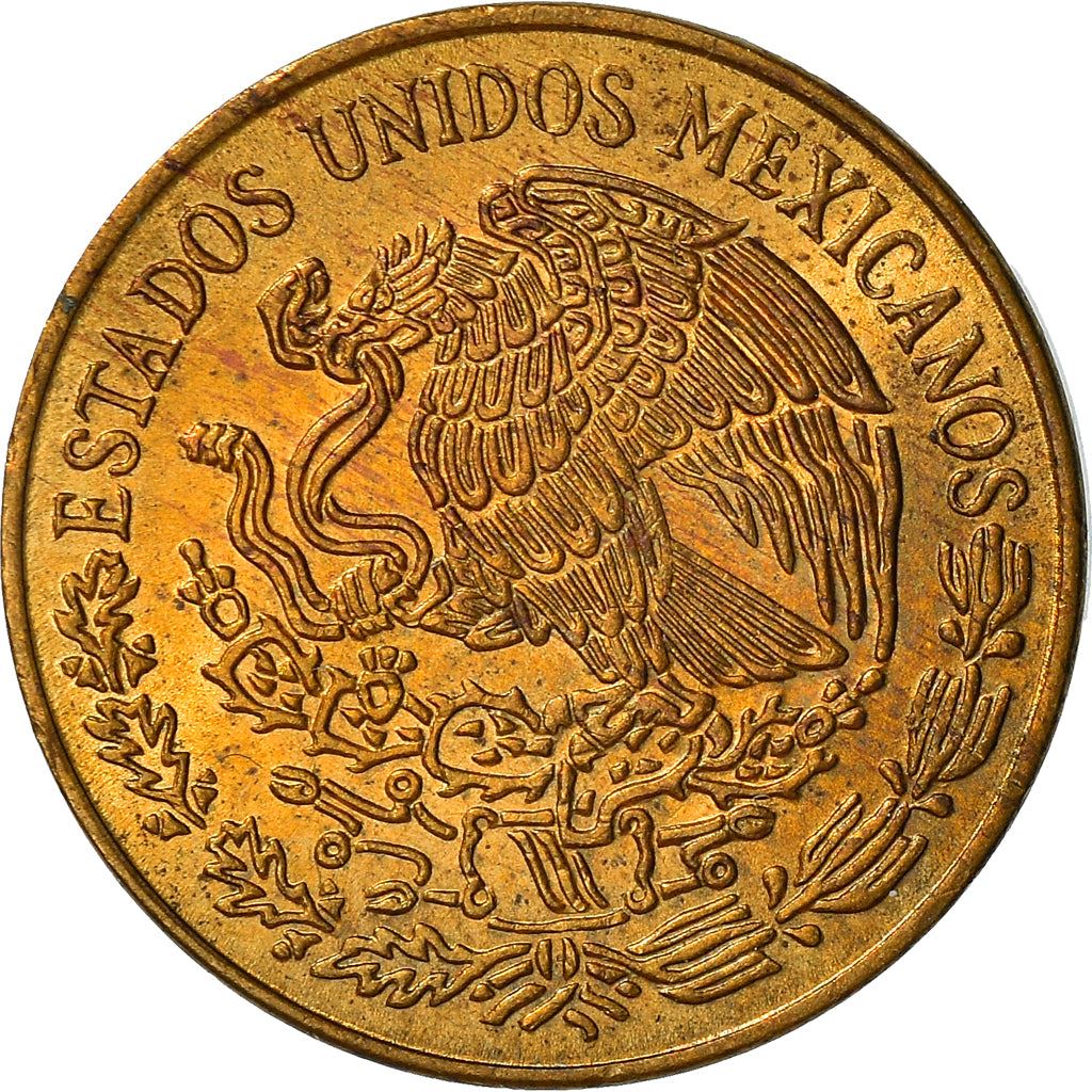 Mexico 5 Centavos | Eagle | Snake | Josefa Ortiz de Domínguez Coin | KM427 | 1970 - 1976