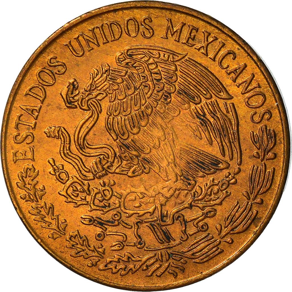 Mexico 5 Centavos | Eagle | Snake | Josefa Ortiz de Domínguez Coin | KM427 | 1970 - 1976