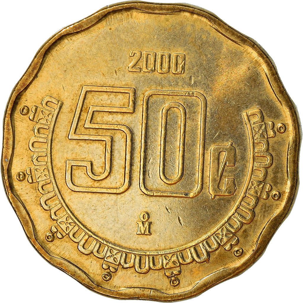 Mexico 50 Centavos | Anillo de la Aceptación | Eagle | Snake Coin | KM549 | 1992 - 2009