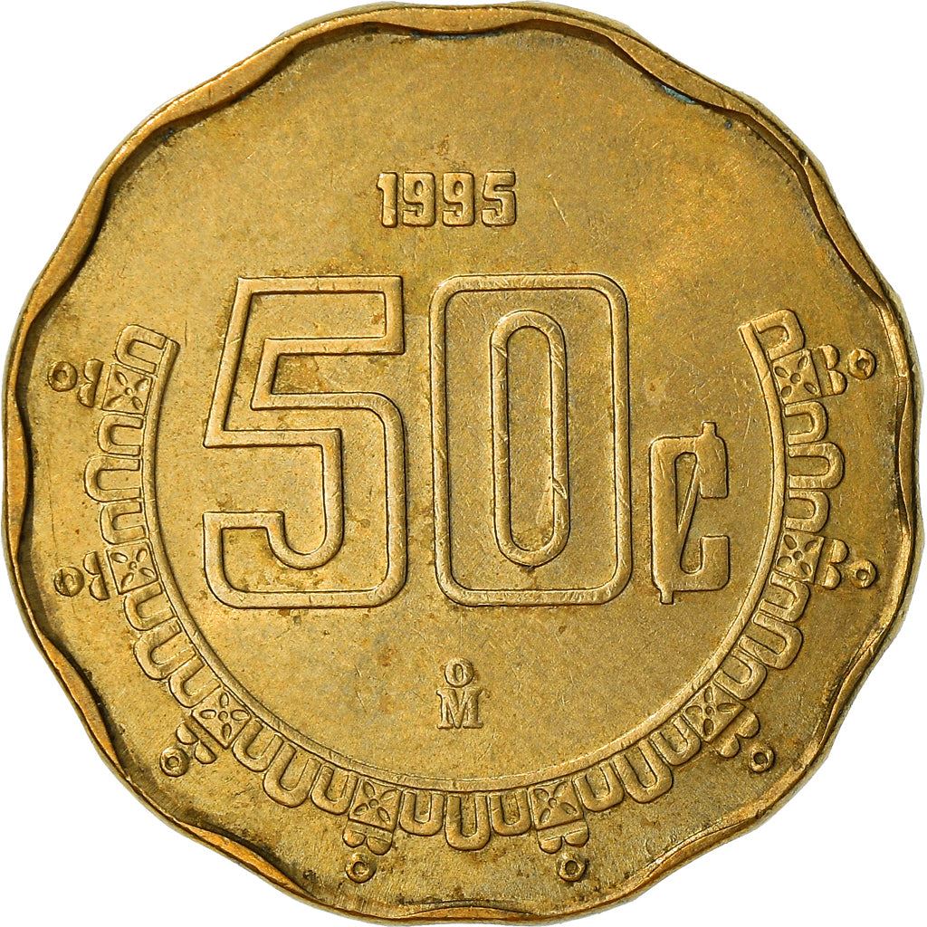 Mexico 50 Centavos | Anillo de la Aceptación | Eagle | Snake Coin | KM549 | 1992 - 2009