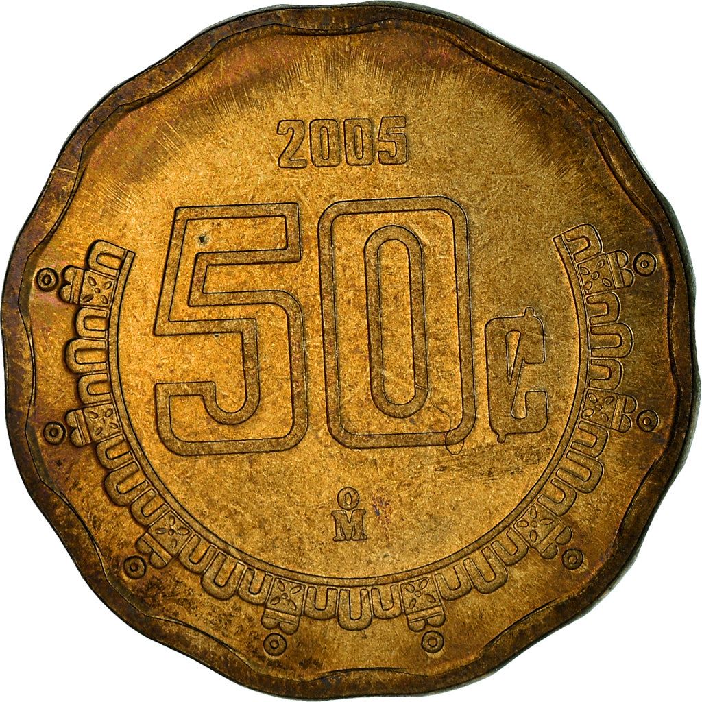 Mexico 50 Centavos | Anillo de la Aceptación | Eagle | Snake Coin | KM549 | 1992 - 2009