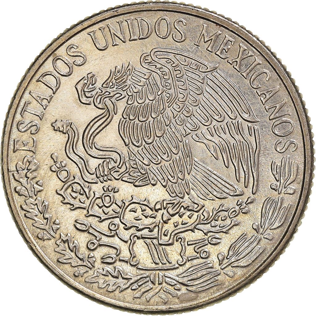 Mexico 50 Centavos |King Cuauhtemoc | Feather crown Coin | KM452 | 1970 - 1983