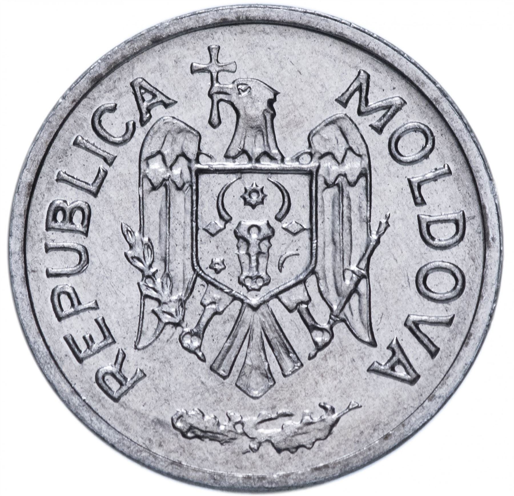 Moldova 1 Ban Coin | Eagle | KM1 | 1993 - 2017