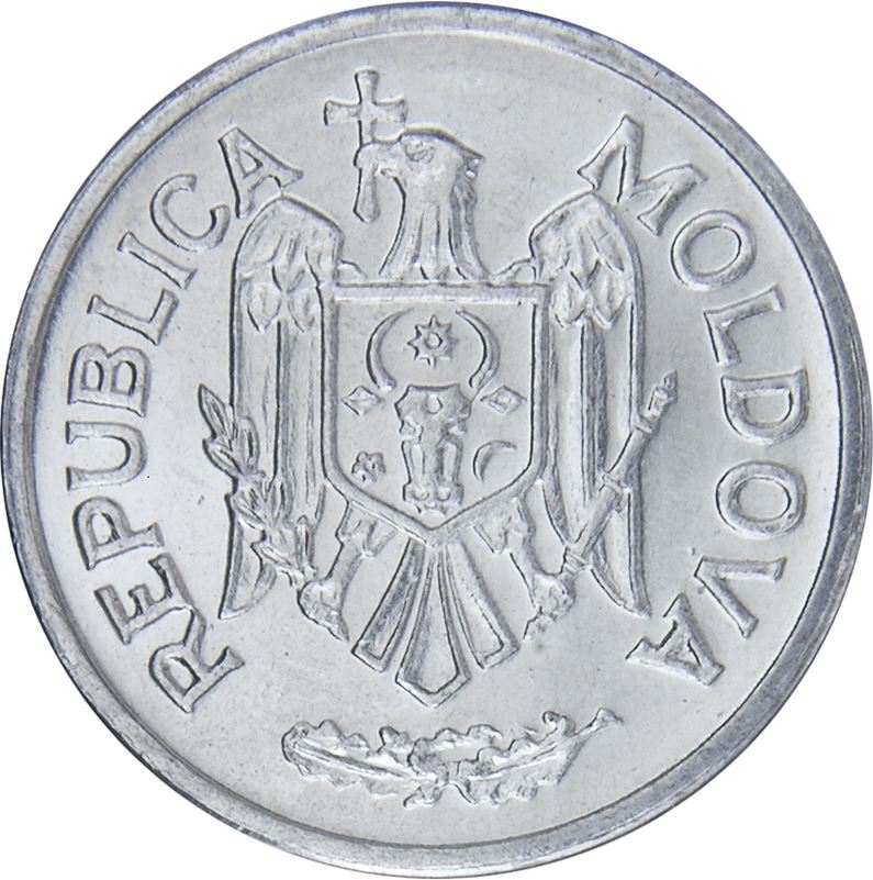 Moldova 10 Bani Coin | Eagle | KM7 | 1995 - 2020