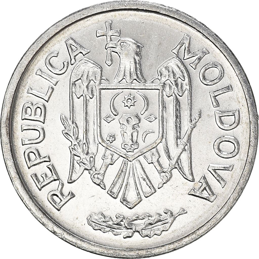 Moldova 10 Bani Coin | Eagle | KM7 | 1995 - 2020