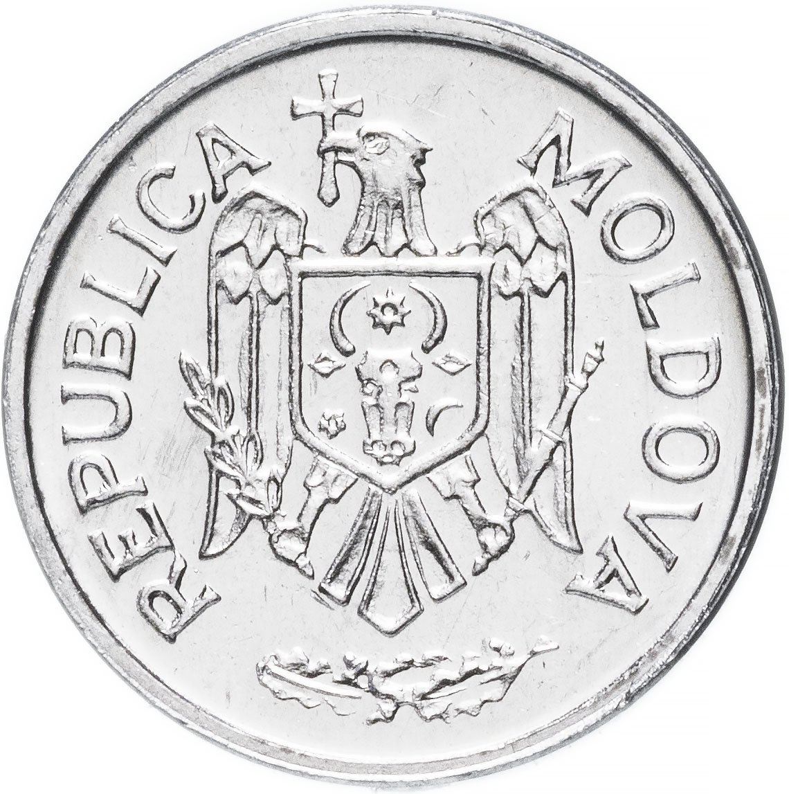 Moldova 10 Bani Coin | Eagle | KM7 | 1995 - 2020