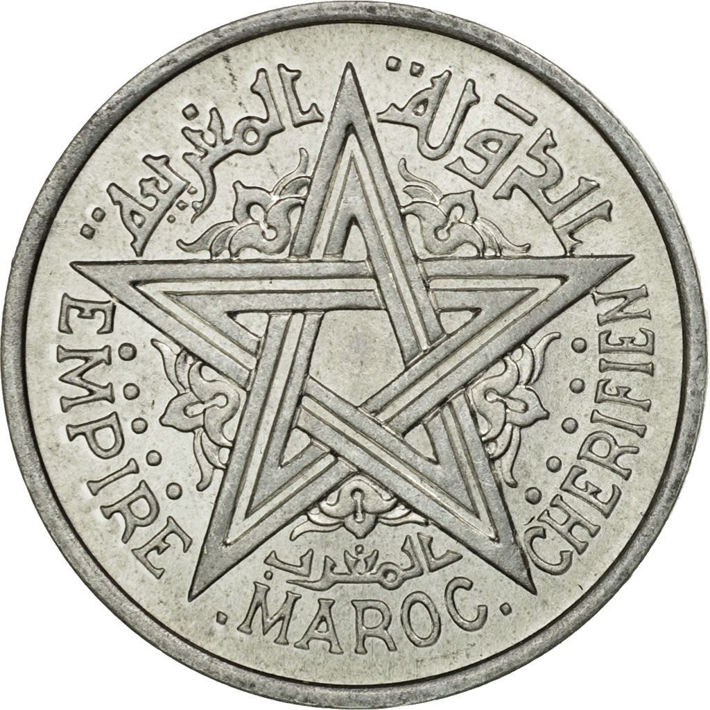 Morocco | 1 Franc Coin | Mohammed V | Y46 | 1951