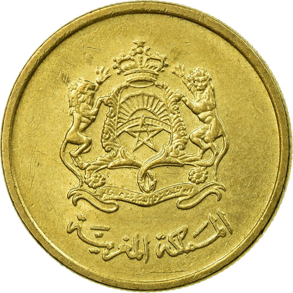 Morocco 10 Santimat / Centimes - Mohammed VI Coin Y114 2002