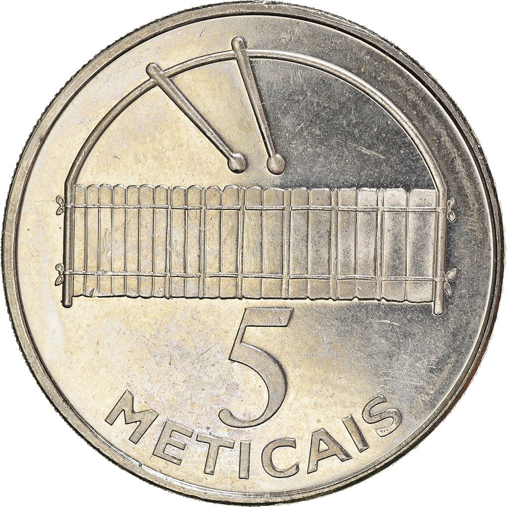 Mozambique | 5 Meticais Coin | Timbila | KM139 | 2006 - 2012