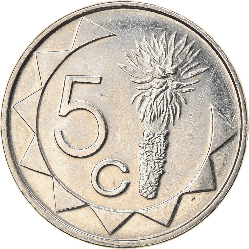 Namibia 5 Cents Coin KM1 1993 - 2015