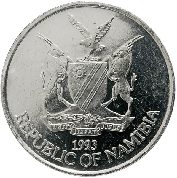 Namibia 50 Cents Coin KM3 1993 - 2010