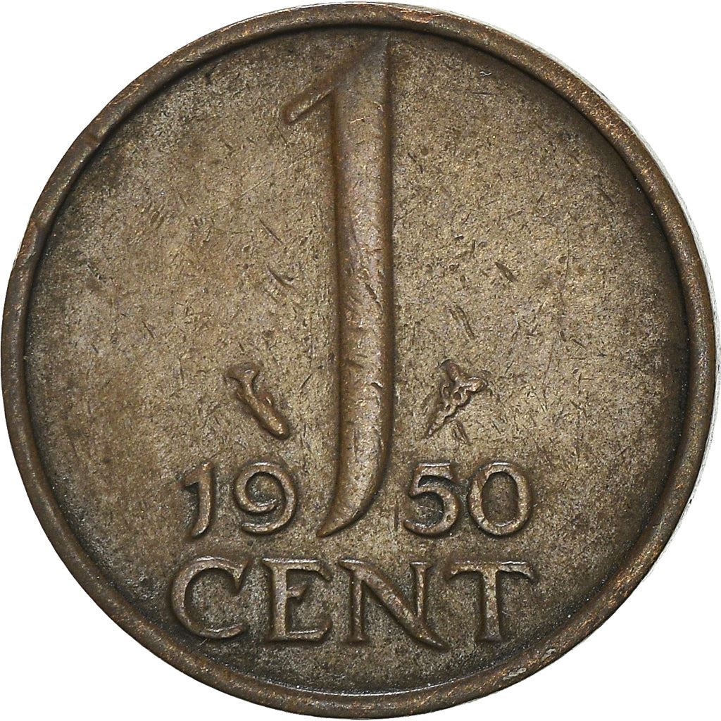 Netherlands | 1 Cent | 100 Mixed Coins | KM180 | 1950 - 1980 | Bronze | Dutch Queen Juliana